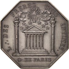 France, Token, Masonic, Loge des frères unis intimes, Orient de Paris, 1775