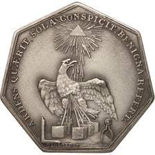Francia, Token, Masonic, Orient de France, Loge de l'Océan Français, Tiolier