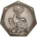 Francia, Token, Masonic, Orient de France, Loge de l'Océan Français, Tiolier