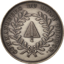 Francja, Token, Masoneria, Commandeurs du Mont Thabor, 1807, MS(65-70), Srebro