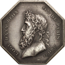 France, Token, Masonic, Orient de Paris, Loge Anacréon, 1805, MS(65-70)