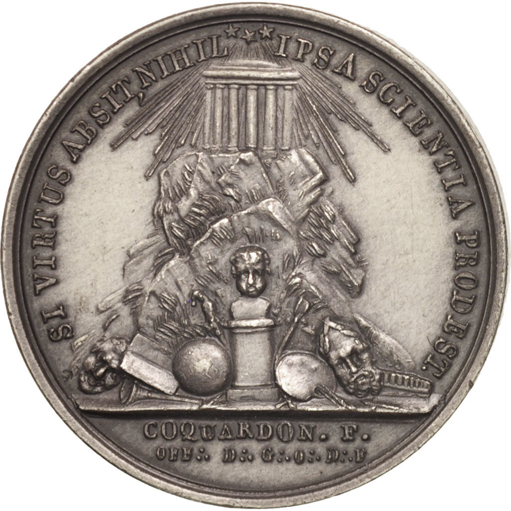 Frankreich, Token, Masonic, Orient de Paris, Loge des Neuf Soeurs, 1776, VZ+