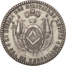 France, Token, Masonic, Orient de Versailles, Loge écossaise des militaires