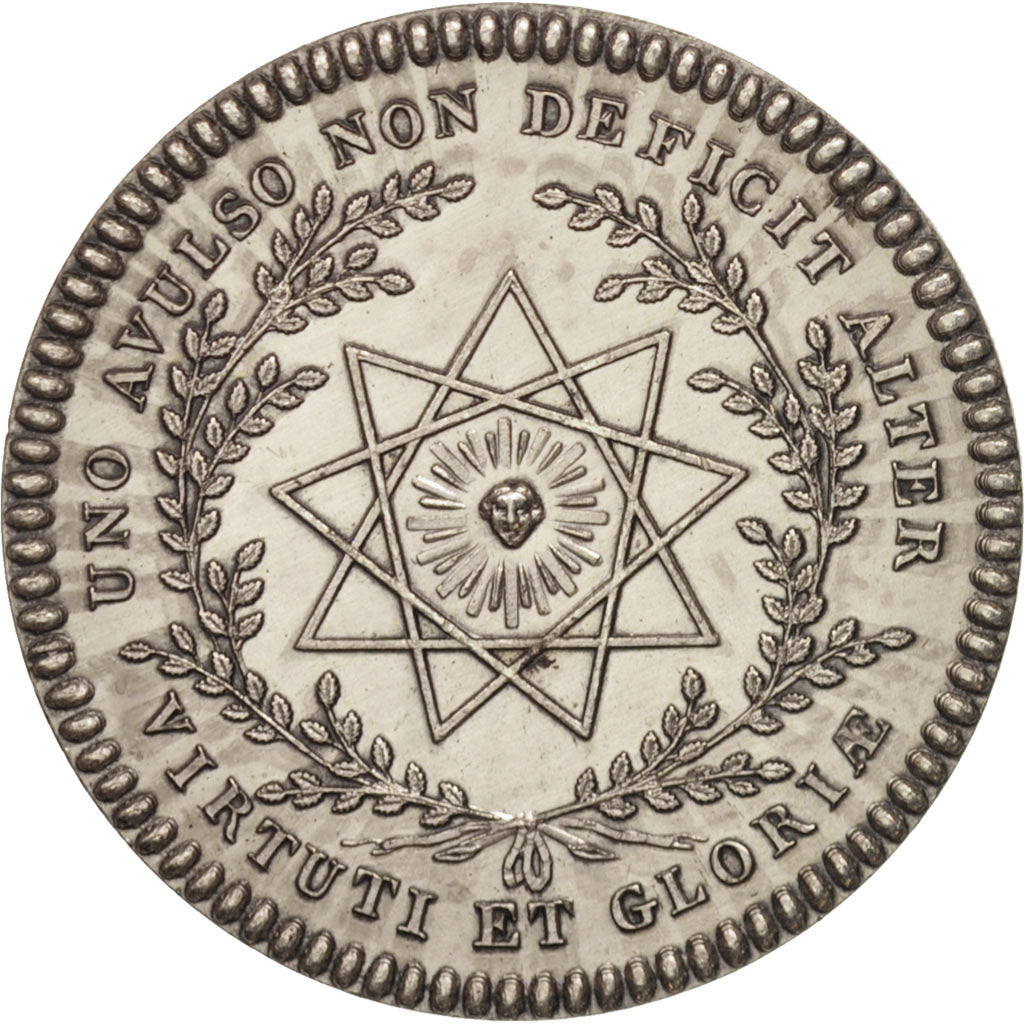 France, Token, Masonic, Orient de Versailles, Loge écossaise des militaires