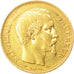 FRANCE, Napoléon III, 20 Francs, 1859, Paris, KM #781.1, AU(50-53), Gold, Gadour