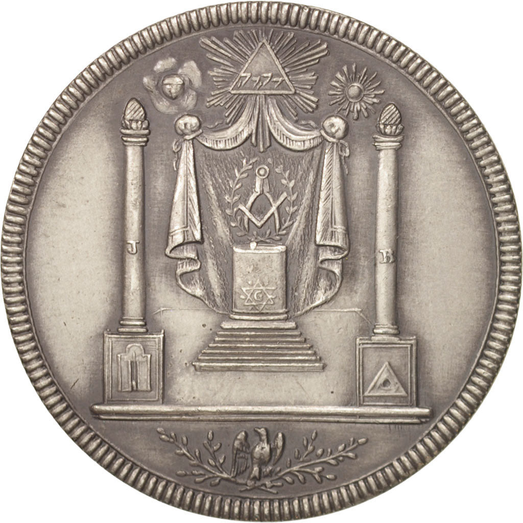 France, Token, Masonic, Orient de Paris, Loge de Saint Jean de la Palestine