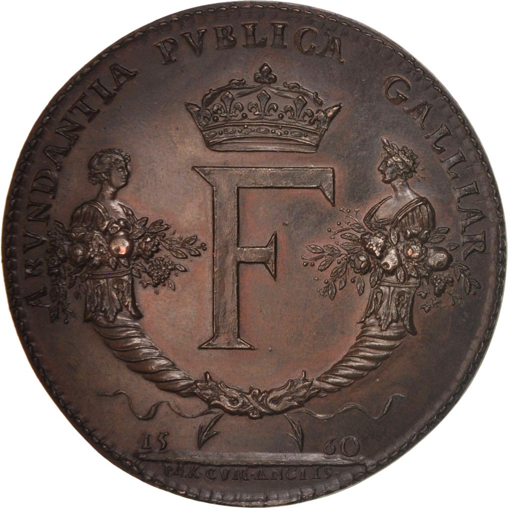 Francia, Medal, Peace of Edinburgh, Francis II, History, XVIIIth Century, SC