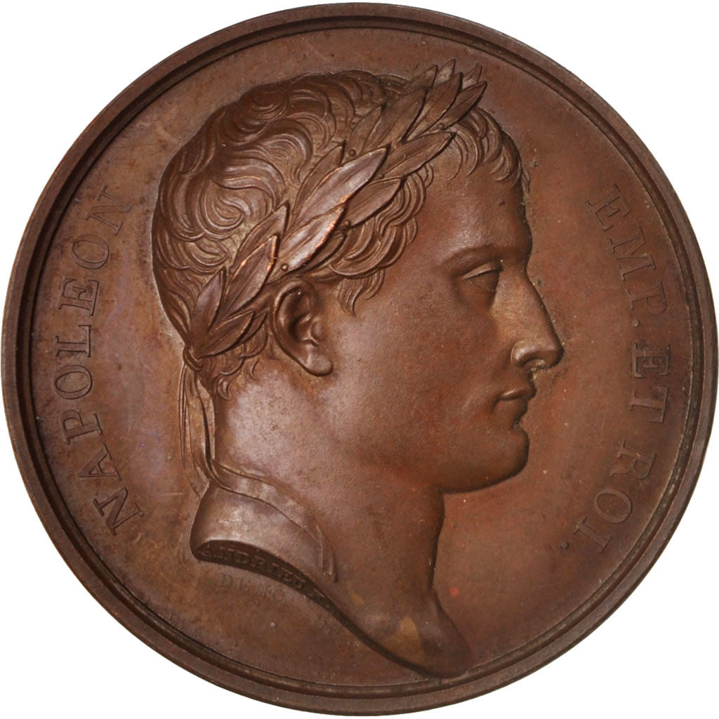 France, Medal, Mariage du Roi de Westphalie avec Catherine de Wurtemberg