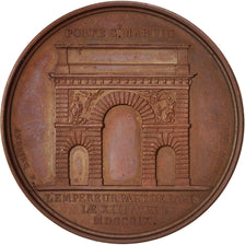 France, Medal, Napoléon Ier, Entrée à Vienne, History, 1809, Andrieu, SUP