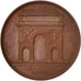 France, Medal, Napoléon Ier, Entrée à Vienne, History, 1809, Andrieu, SUP