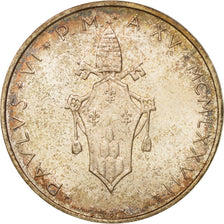 VATICAN CITY, Paul VI, 500 Lire, 1977, Roma, MS(65-70), Silver, KM:132