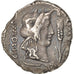 Moneda, Caecilius Metellus Pius Scipio, Denarius, 47-46 BC, Africa, MBC, Plata