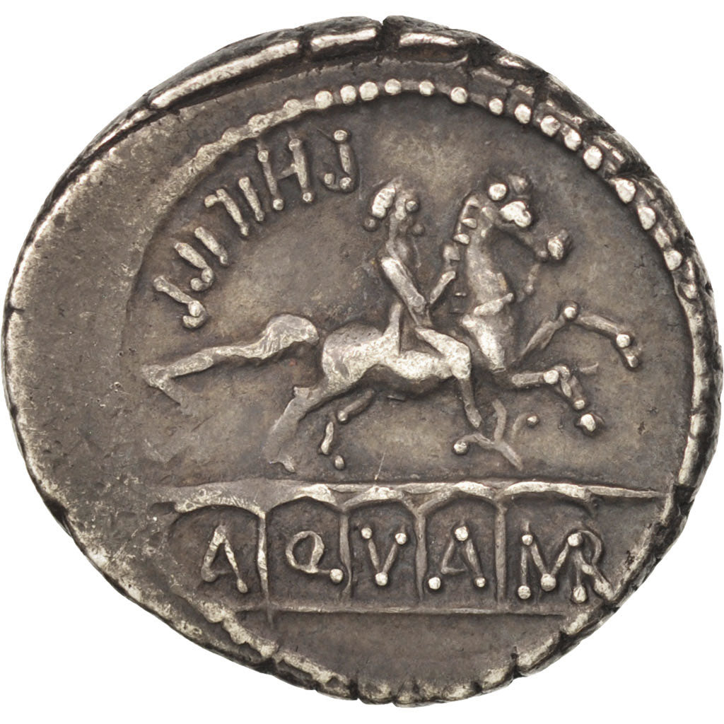 Marcia, Denarius, 56 BC, Roma, AU(50-53), Silver