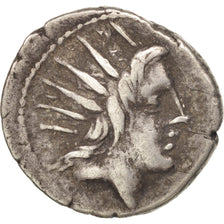 Coin, Lucretia, Denarius, 74 BC, Roma, EF(40-45), Silver, Crawford:390/1