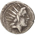 Coin, Lucretia, Denarius, 74 BC, Roma, EF(40-45), Silver, Crawford:390/1