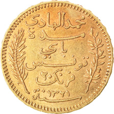 Tunisie, Protectorat français, 20 Francs or 1904 A (Paris), KM 234