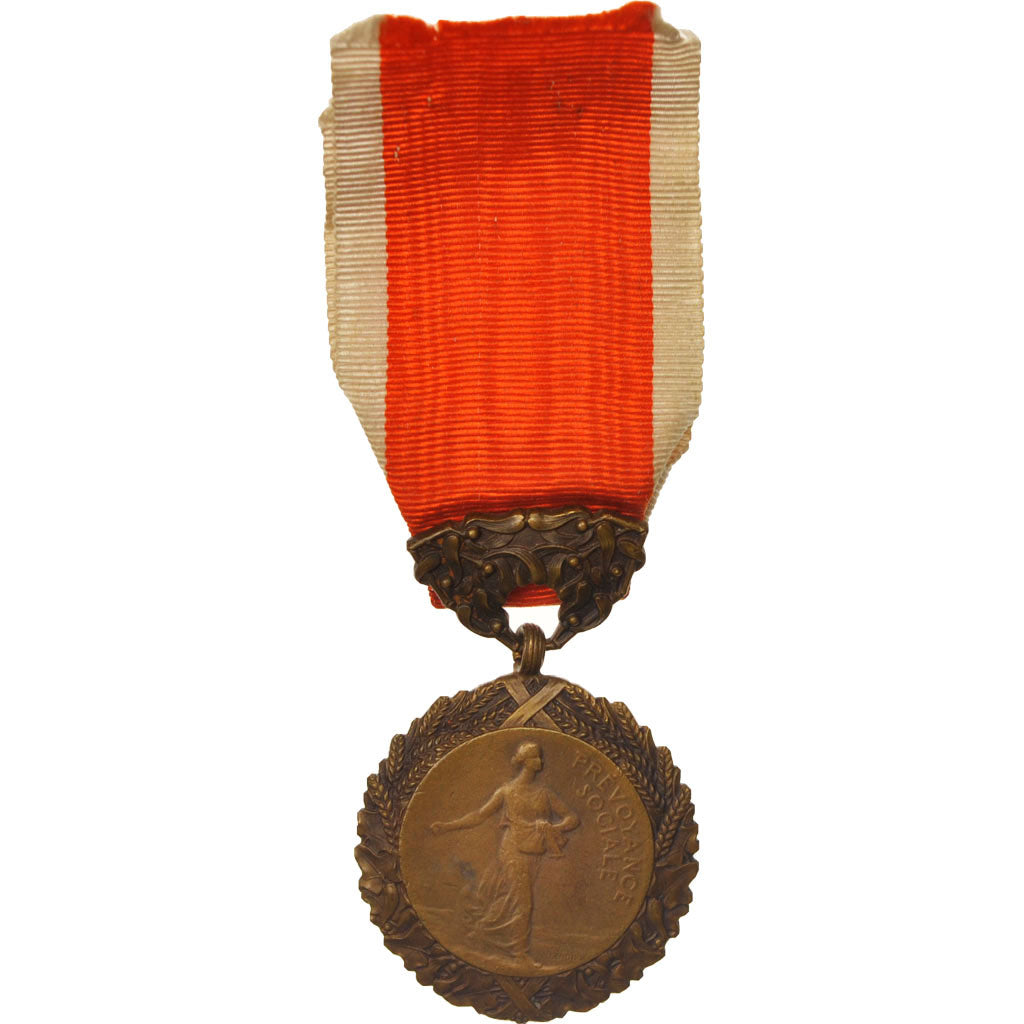 France, Medal of Honour for Public Hygiene, Politics, Society, War, Medal, XXth