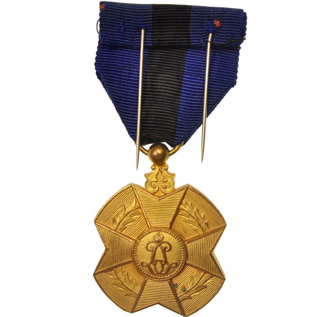 Belgium, Order of Leopold II, Medal, XXth Century, Uncirculated, Bronze, 44
