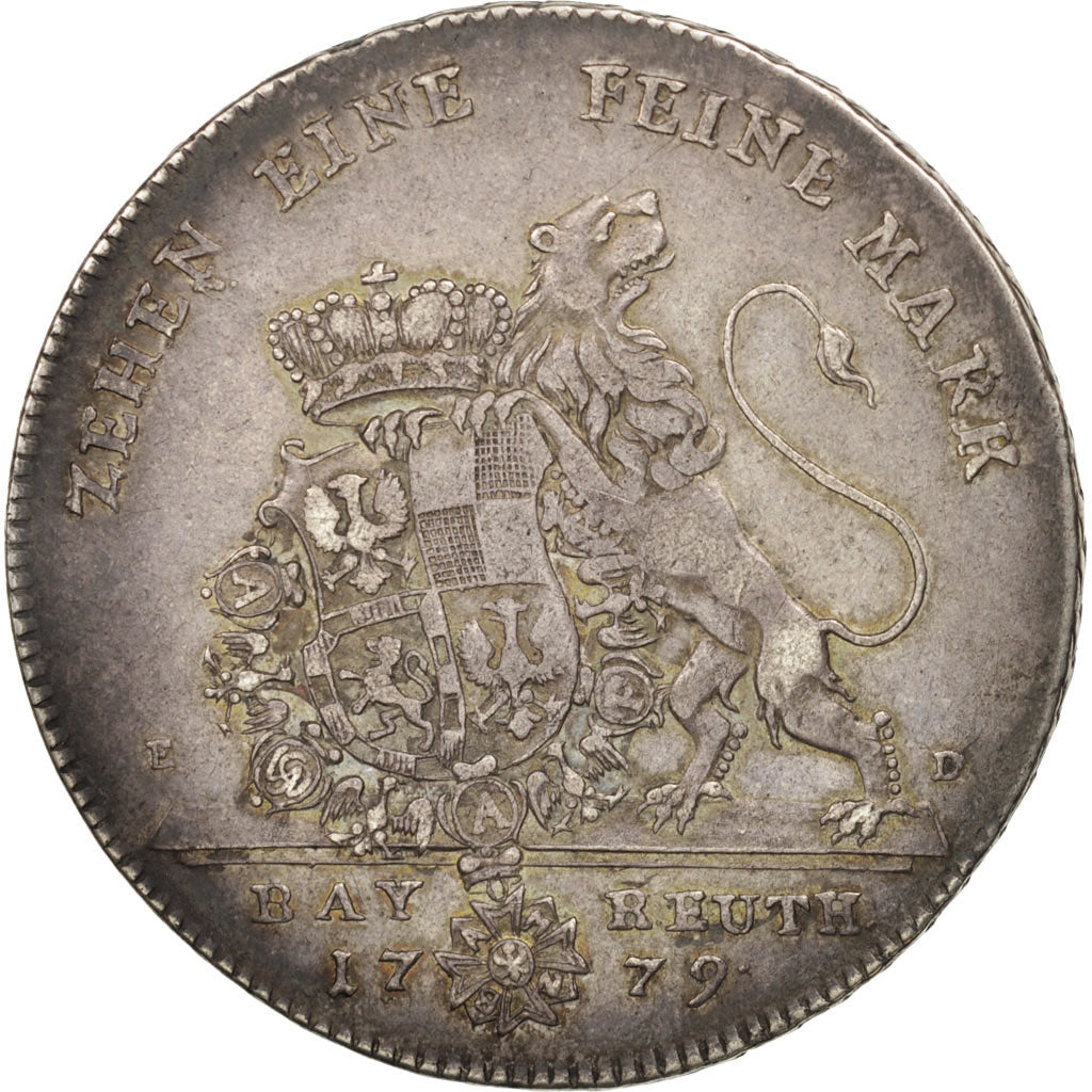 Coin, German States, BRANDENBURG-BAYREUTH, Christian Friedrich Karl Alexander