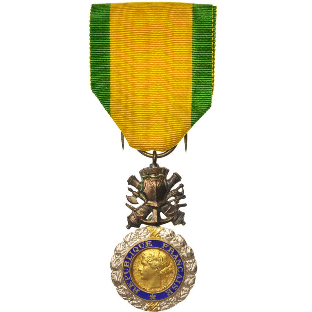 France, Médaille militaire, Medal, 1870, Excellent Quality, Silver, 27