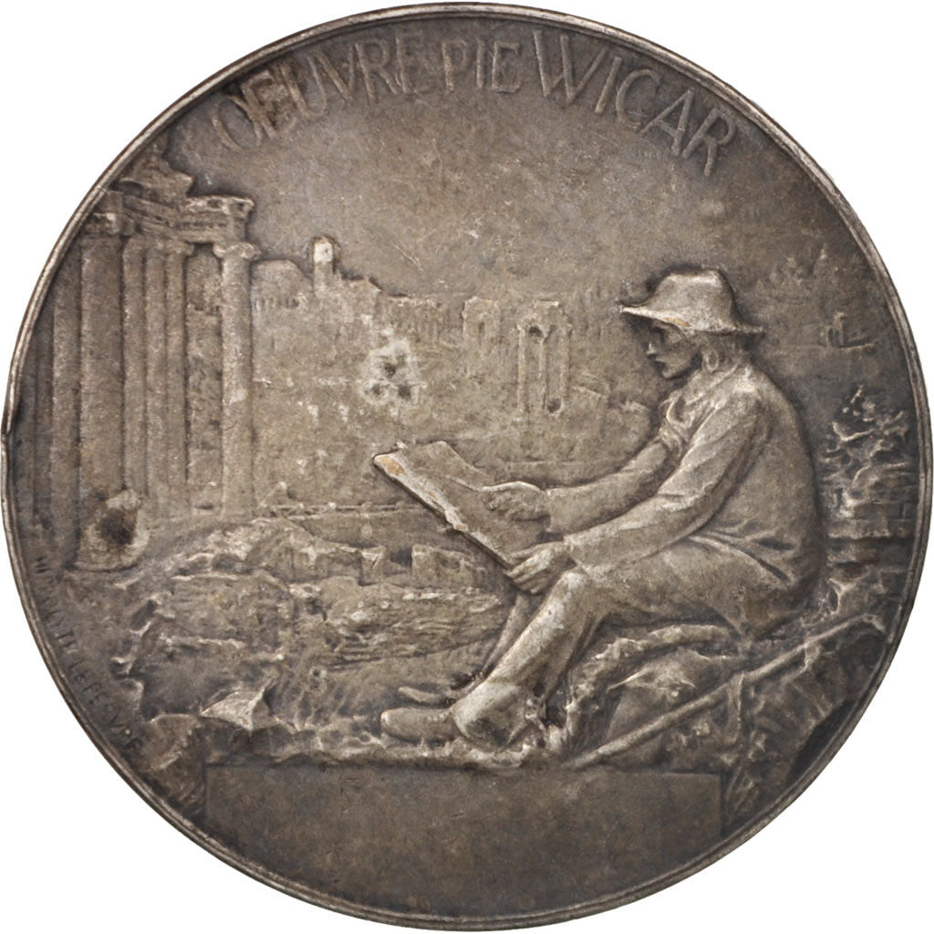 France, Medal, Ville de Lille, Société des Sciences de LIlle, Arts & Culture