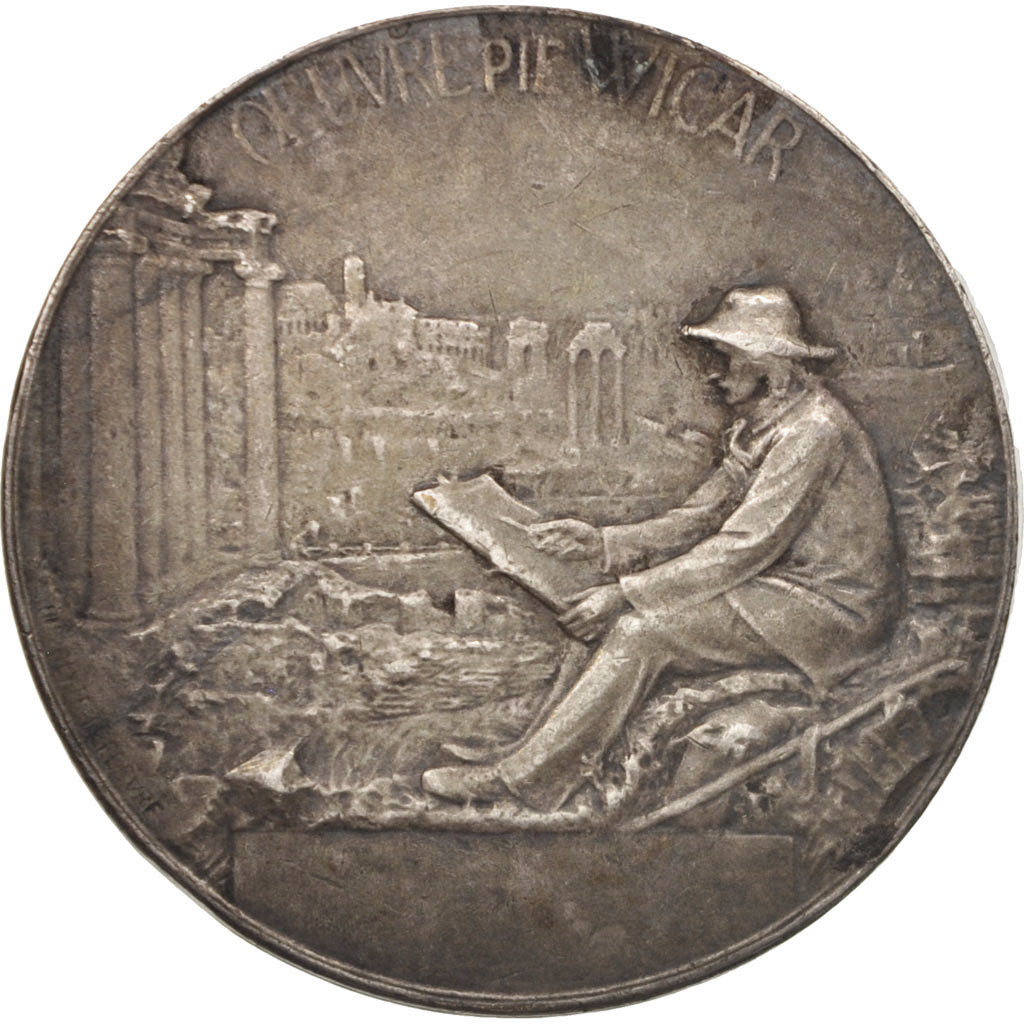 Frankreich, Medal, Ville de Lille, Société des Sciences de LIlle, Arts &