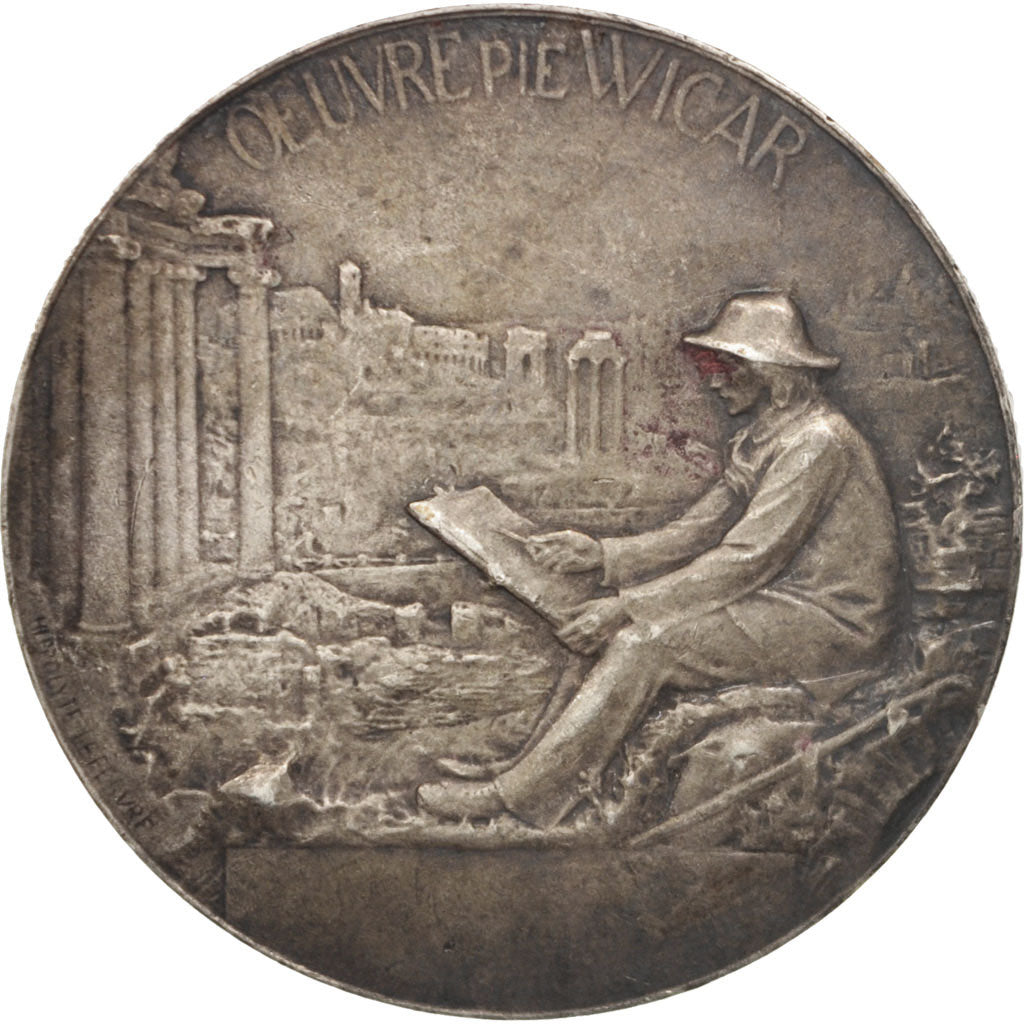 France, Medal, Ville de Lille, Société des Sciences de LIlle, Arts & Culture