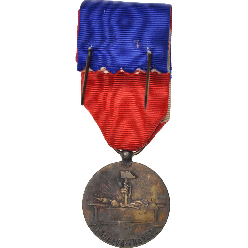 France, Médaille d'honneur du travail, Medal, XXth Century, Very Good Quality