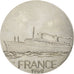 Frankreich, Medal, Le France, Shipping, VZ+, Cupro-nickel