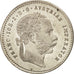 Moneda, Austria, Franz Joseph I, 20 Kreuzer, 1870, SC+, Plata, KM:2212