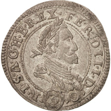 Etats allemands, SILESIA, Ferdinand II, 3 Kreuzer, 1632, Breslau, SUP, Argent