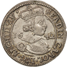 Moneda, Austria, Ferdinand-Charles, 3 Kreuzer, 1642, Hall, EBC+, Plata, KM:852