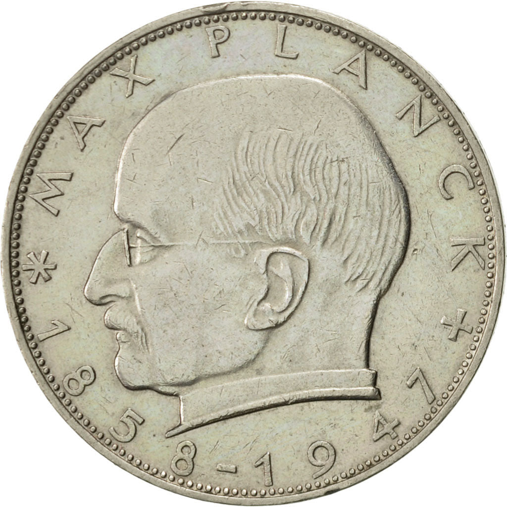 Coin, GERMANY - FEDERAL REPUBLIC, 2 Mark, 1965, Hambourg, AU(55-58)