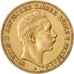 German States, 10 Mark, 1899, Berlin, KM #520, EF(40-45), Gold, 3.95