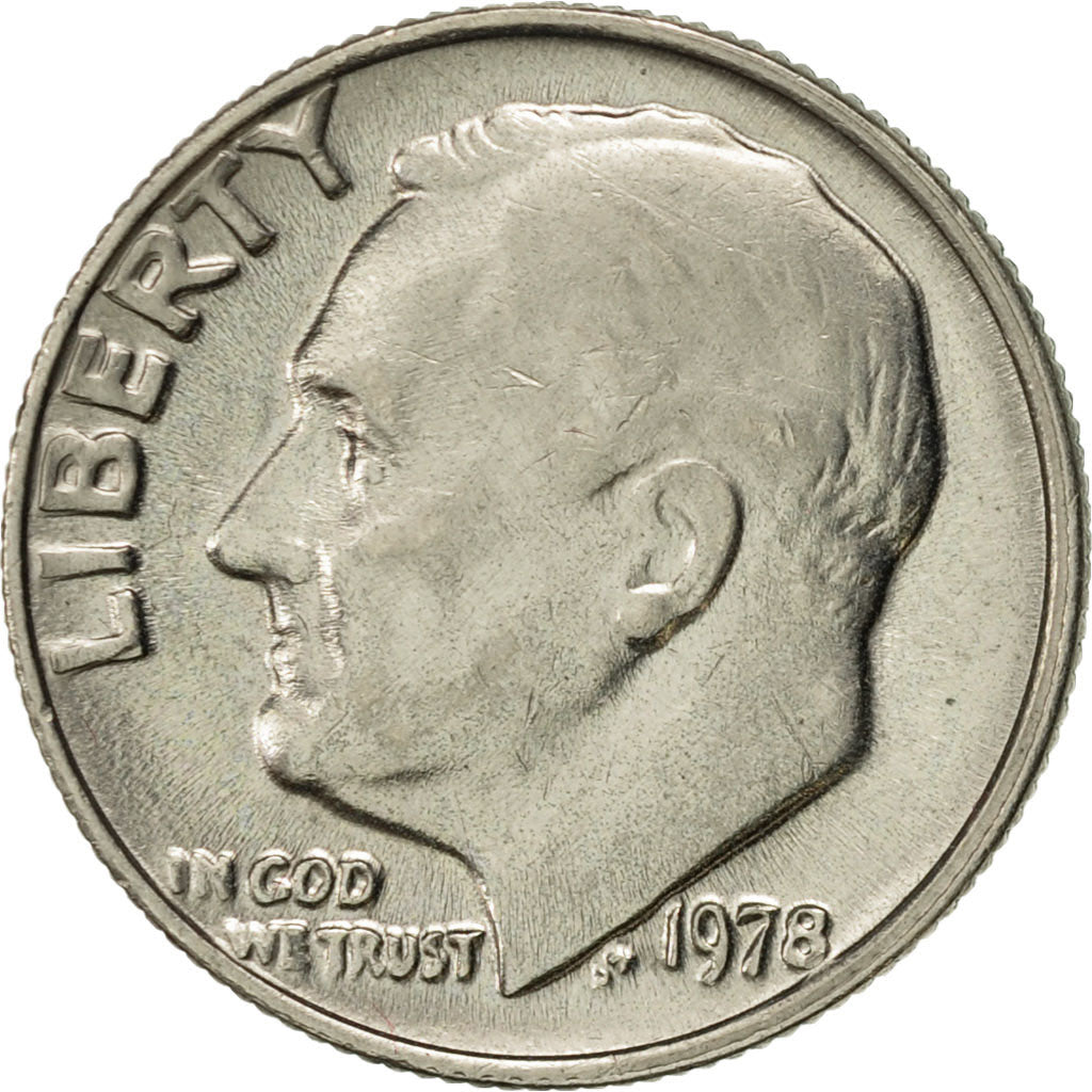 Münze, Vereinigte Staaten, Roosevelt Dime, Dime, 1978, U.S. Mint, Philadelphia
