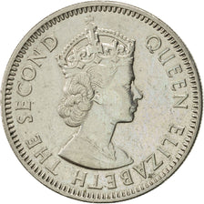 Coin, East Caribbean States, Elizabeth II, 25 Cents, 1965, AU(55-58)