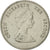 Coin, East Caribbean States, Elizabeth II, 25 Cents, 1981, AU(50-53)