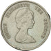 Moneda, Estados del Caribe Oriental , Elizabeth II, 25 Cents, 1989, MBC+, Cobre