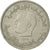 Coin, Tunisia, 1/2 Dinar, 1976, Paris, EF(40-45), Copper-nickel, KM:303