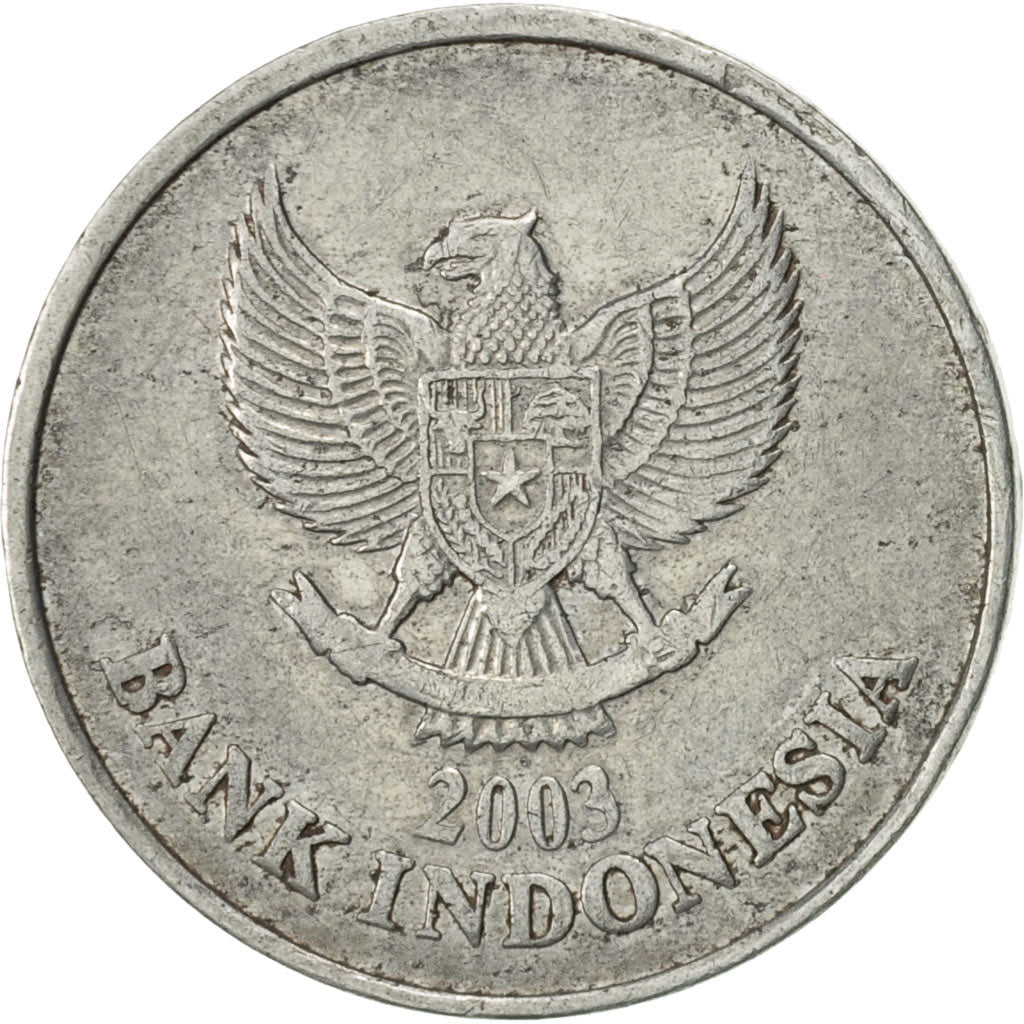 Moneta, Indonesia, 100 Rupiah, 2003, EF(40-45), Aluminium, KM:61
