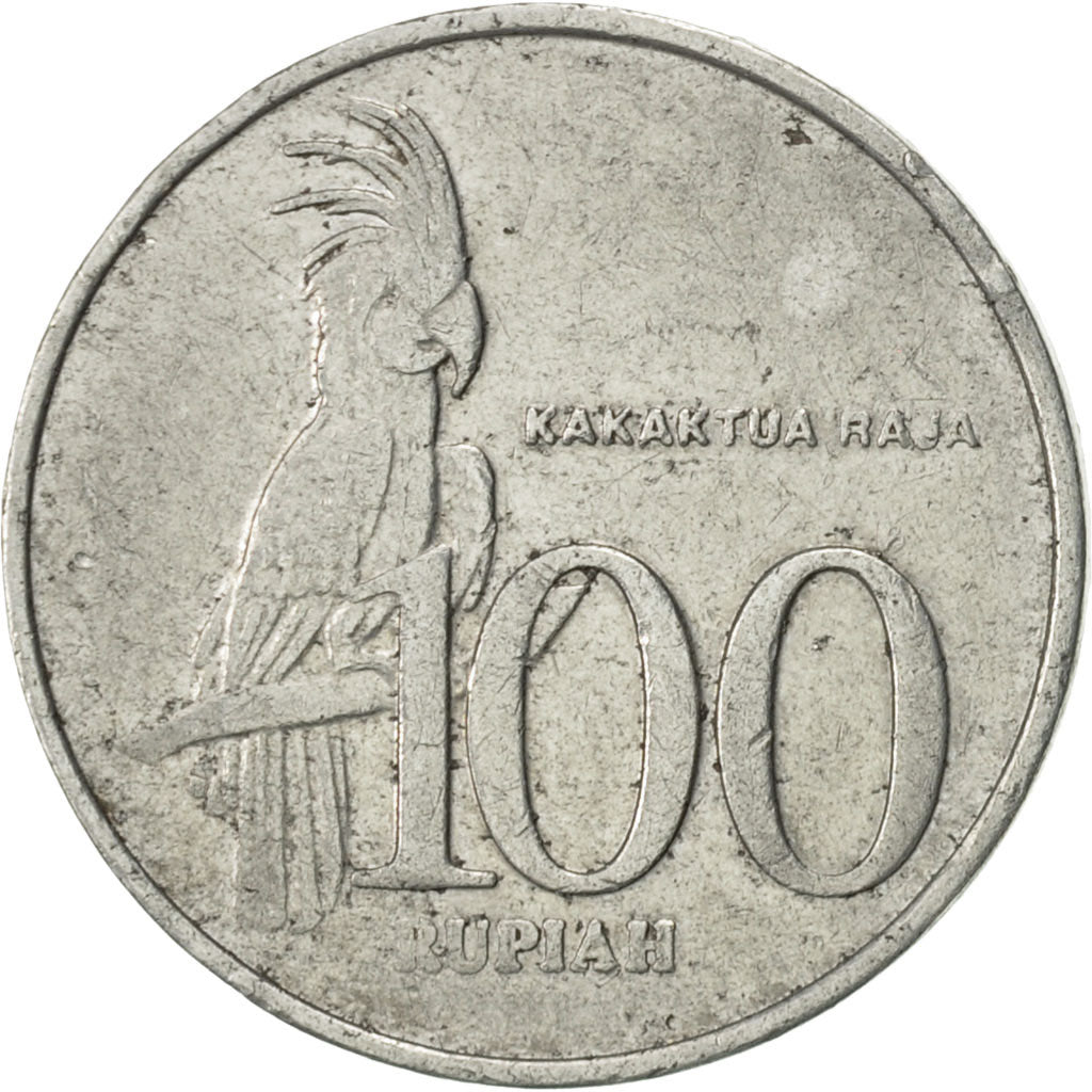 Moneta, Indonesia, 100 Rupiah, 2003, EF(40-45), Aluminium, KM:61