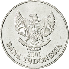 Coin, Indonesia, 100 Rupiah, 2001, AU(55-58), Aluminum, KM:61