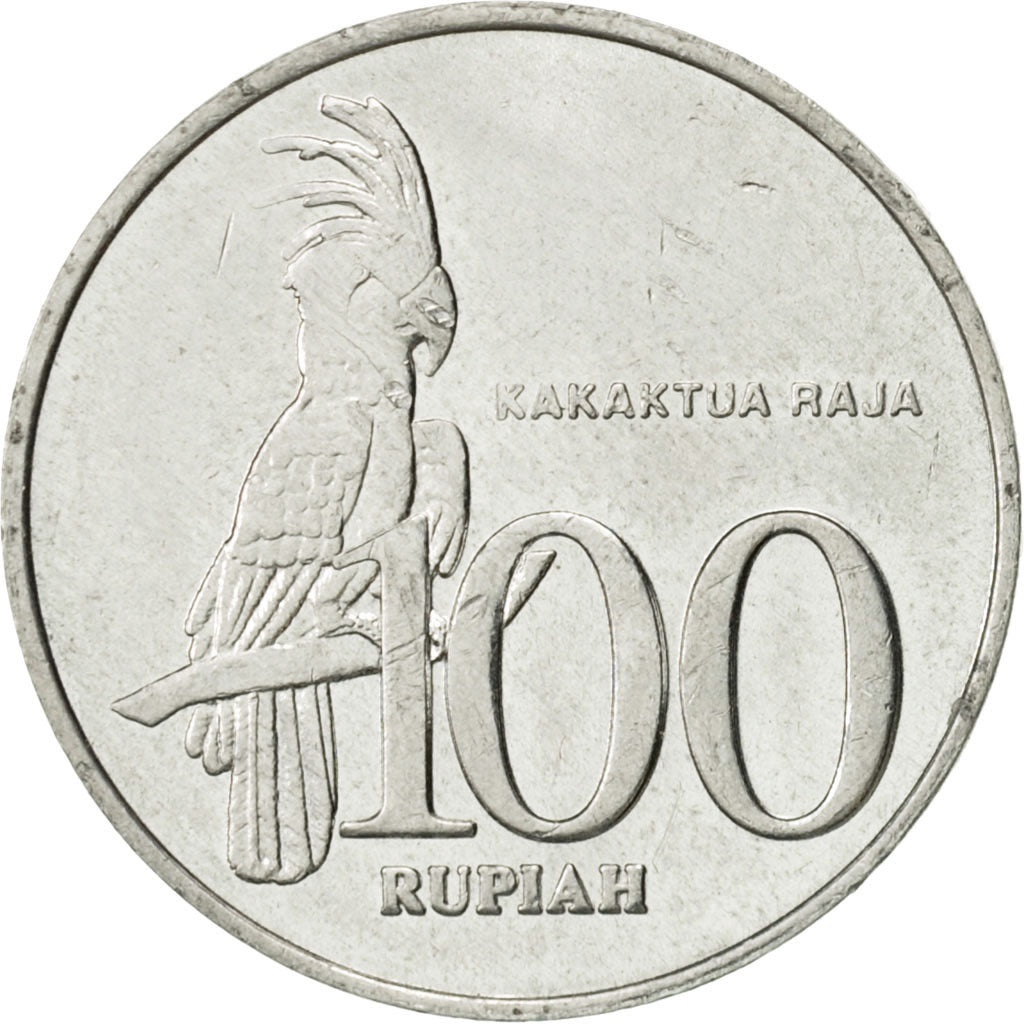 Coin, Indonesia, 100 Rupiah, 2001, AU(55-58), Aluminum, KM:61