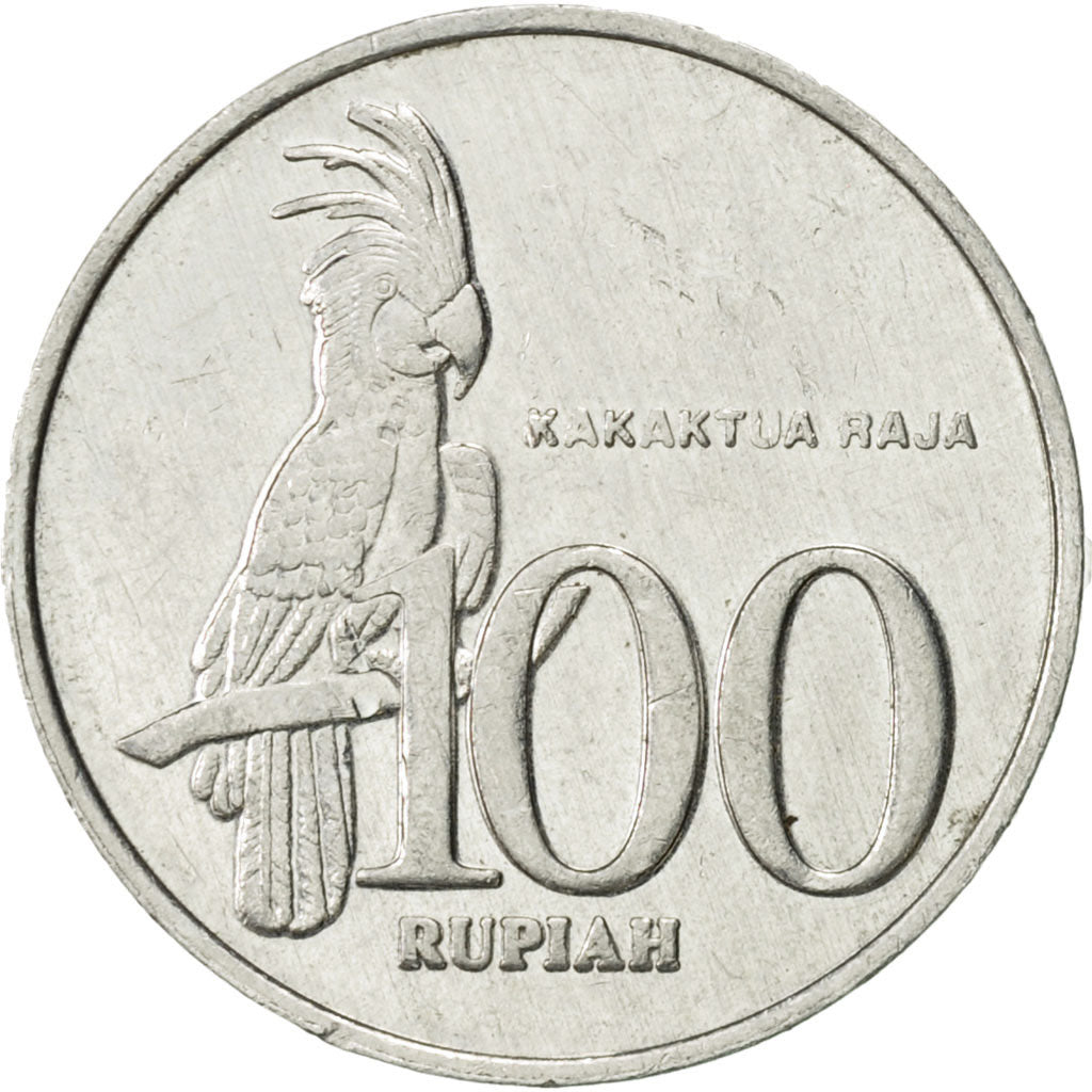 Coin, Indonesia, 100 Rupiah, 1999, AU(55-58), Aluminum, KM:61