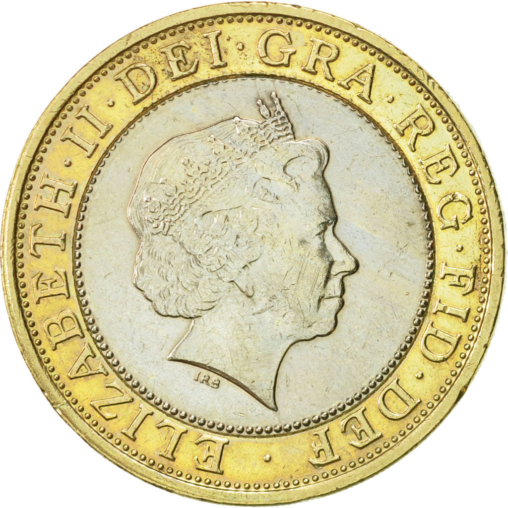 Great Britain, Elizabeth II, 2 Pounds, 1999, AU(55-58), Bi-Metallic, KM:994