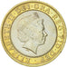 Great Britain, Elizabeth II, 2 Pounds, 1999, AU(55-58), Bi-Metallic, KM:994