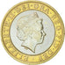 Great Britain, Elizabeth II, 2 Pounds, 1998, AU(55-58), Bi-Metallic, KM:994