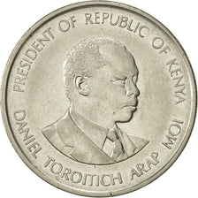 Coin, Kenya, Shilling, 1994, British Royal Mint, AU(50-53), Nickel plated steel