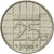 Monnaie, Pays-Bas, Beatrix, 25 Cents, 1985, TTB+, Nickel, KM:204