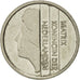 Coin, Netherlands, Beatrix, 25 Cents, 1992, AU(55-58), Nickel, KM:204